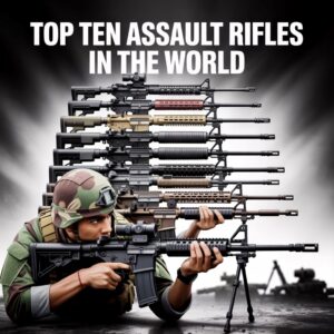 assault rifles