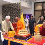 Lieutenant Governor Shri Manoj Sinha arrived at Delhi with Holy Relics of Lord Buddha (3)