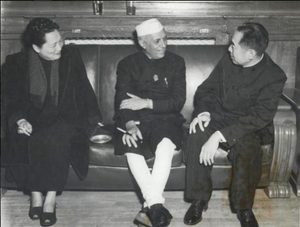 nehru at peking